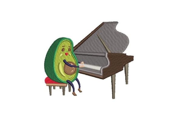 Avocado Pianist Embroidery Review for Etsy Sellers