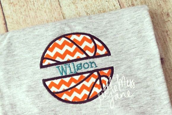 Basketball Split Applique: A Seasonal Embroidery Review