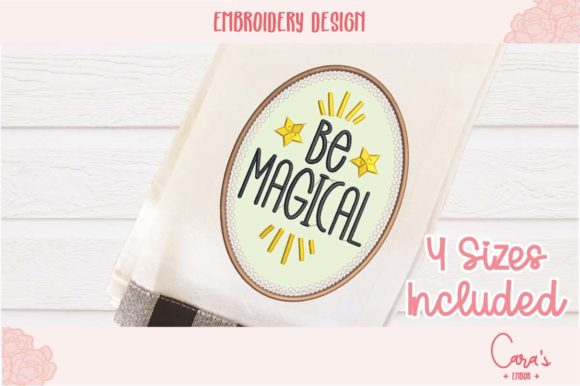 Be Magical Applique: A Stitch Test for Gift Makers