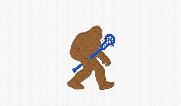 Bigfoot with Lacrosse Stick Embroidery Design Review