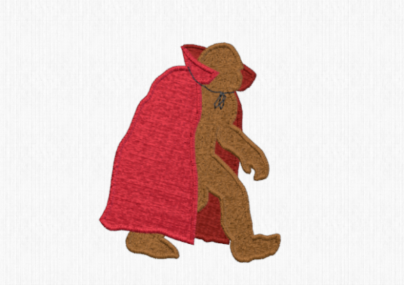 Bigfoot with Vampire Cloak Embroidery Review