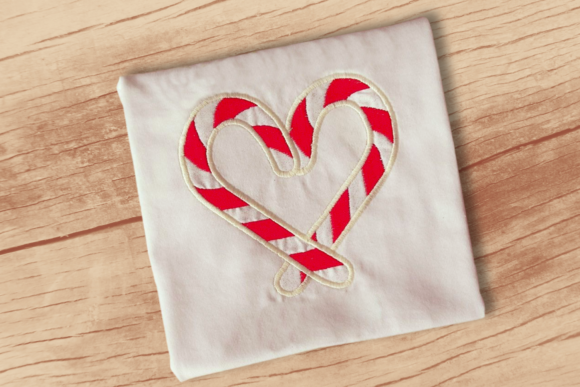 Candy Cane Heart Applique: A Craft Fair Designer's Review