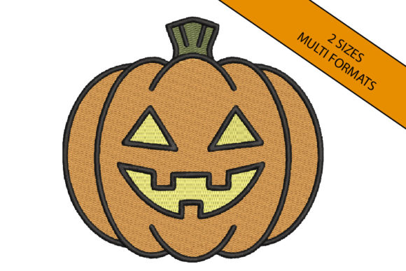 Cartoon Halloween Pumpkin: An Embroidery Designer's Review