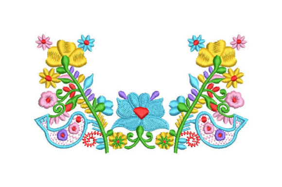 Flowers with Birds: An Embroidery Designer's Business Review