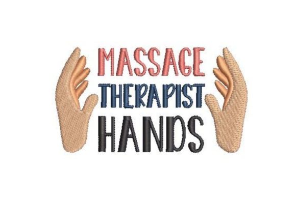 Massage Therapist Hands Embroidery Design Review