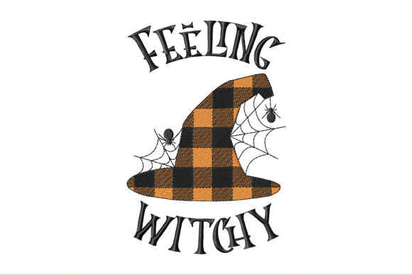 Plaid Witch Hat Feeling Witchy Embroidery Review