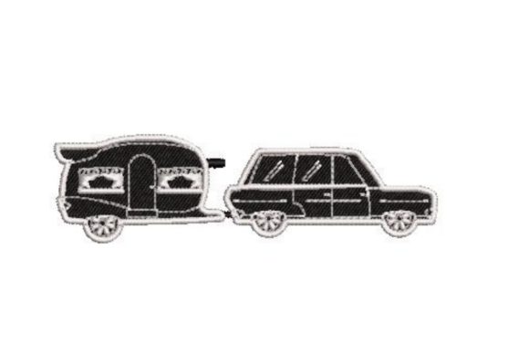 Reviewing the Vintage Camping Trailer Being Towed Design