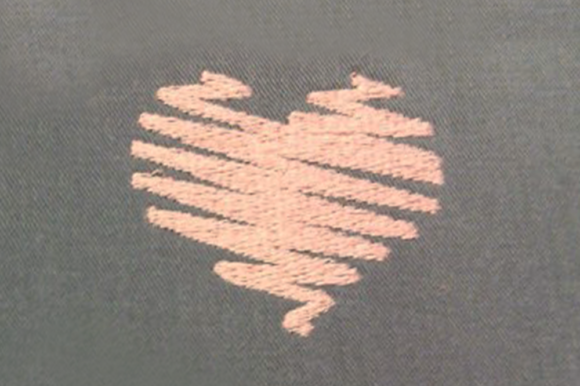 Scribble Heart: A Craft Fair Embroidery Review