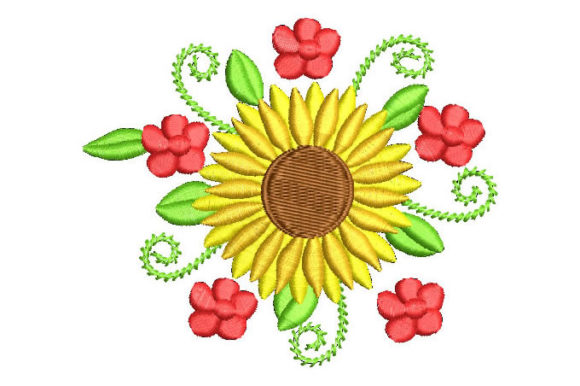 Sunflower and Green Leaves: Perfect for Handmade Gifts