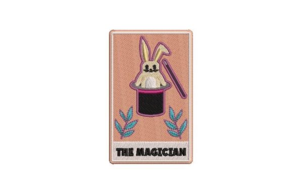 The Magician Kawaii Style Tarot Card Embroidery Review
