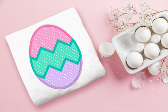 Tricolor Zigzag Easter Egg: A Seasonal Stitch Review